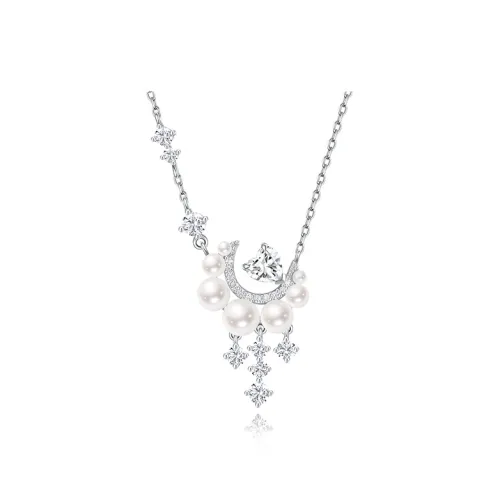 FANCI Dreamy Heart Moon Series Necklaces Women's