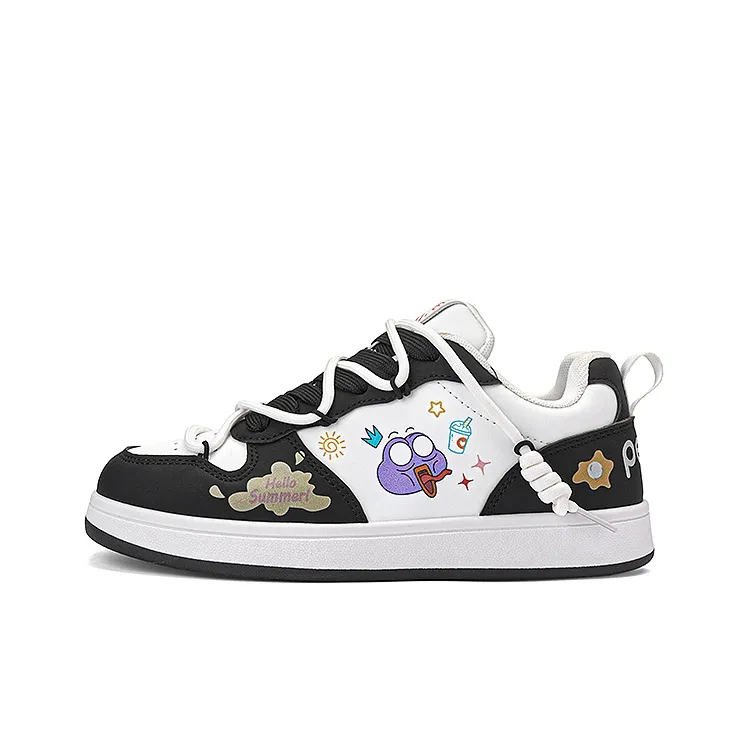 Pepe The Frog Skateboard Shoes Unisex-1