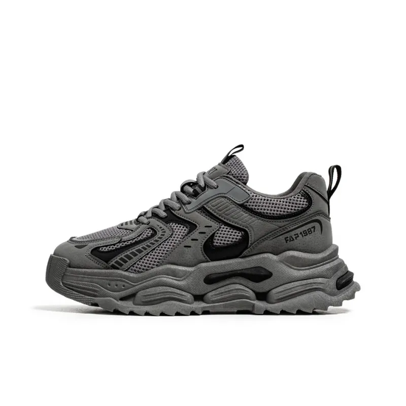 M.M Party Anti Slip Wear Resistant Low Top Chunky Sneakers Men's-0