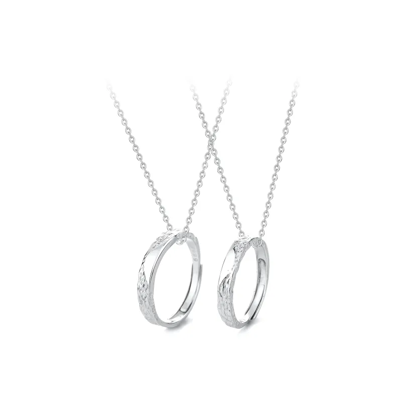 GYFONS 999 Fine Silver Necklaces Women's-0