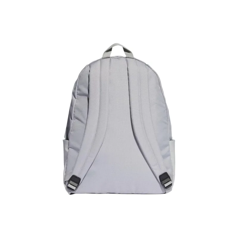 Adidas Recycled Polyester Material Backpack Regular Unisex Light Gray White-2