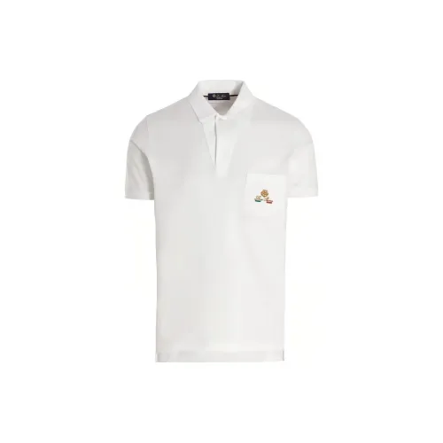 Loro Piana Polo Shirts Men White