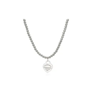 TIFFANY & CO. Return To Tiffany Collection 925 Sterling Silver Necklaces Women's Silver