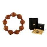 "Eight-Sided Auspicious Animal" Maitreya Buddha Beaded Bracelet