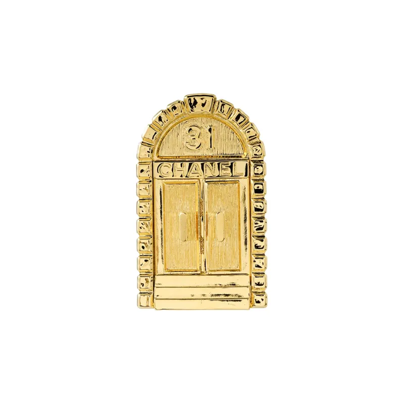 CHANEL Brooches Women's Gold-0