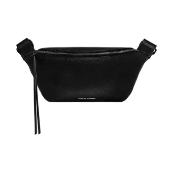 REBECCA MINKOFF Cow Leather Fanny Pack Women's Black