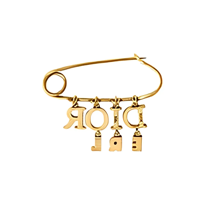 DIOR X Erl Brooch 'Gold' - POIZON