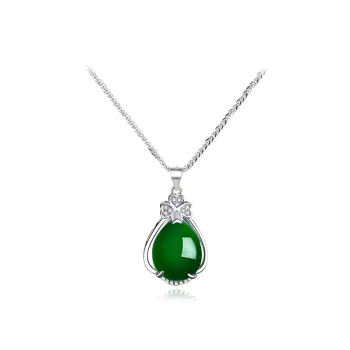 Inkopper Chalcedony Necklaces Women's