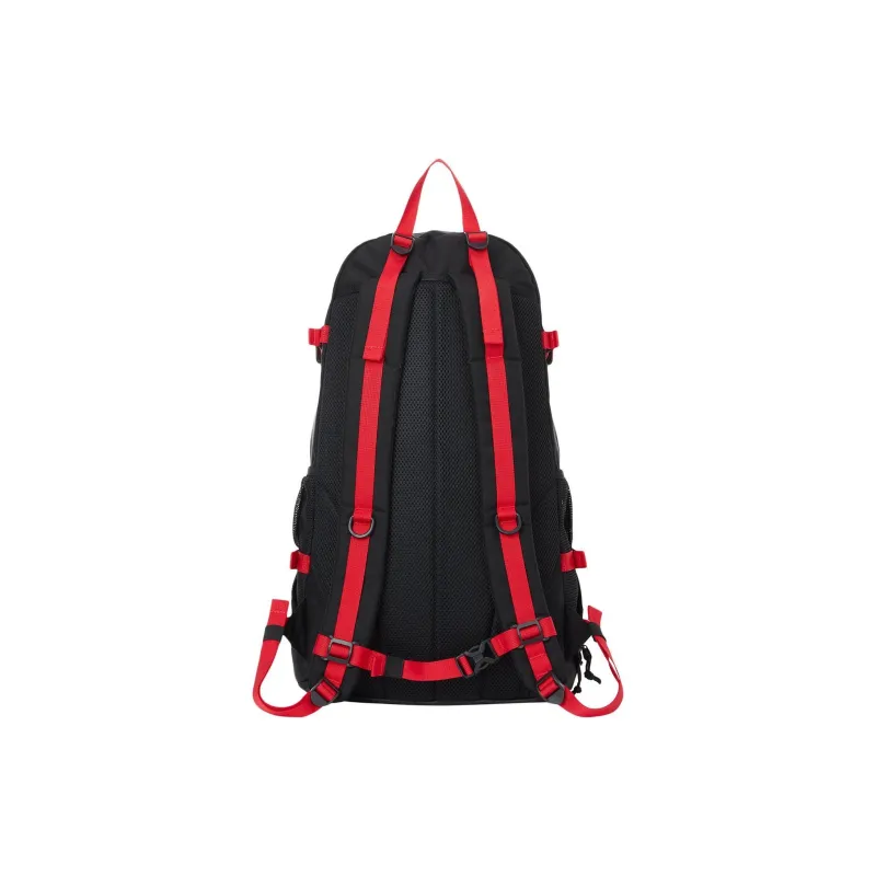Mizuno Polyester Backpack Regular Unisex Black & Red-2