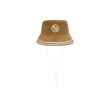 RYDER CUP Cotton Polyester Bucket Hats Women's White Khaki