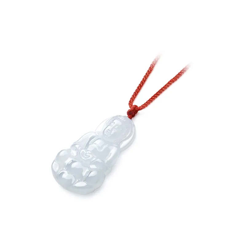 CHOW TAI FOOK Glutinous Jade Necklaces Unisex-2