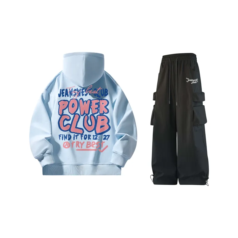 JEANSWEST CLUB Sweatshirt Set Unisex-22