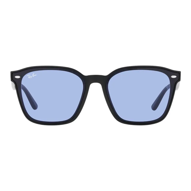 RayBan Injection Molding Irregular Shape Sunglasses Unisex Black-1