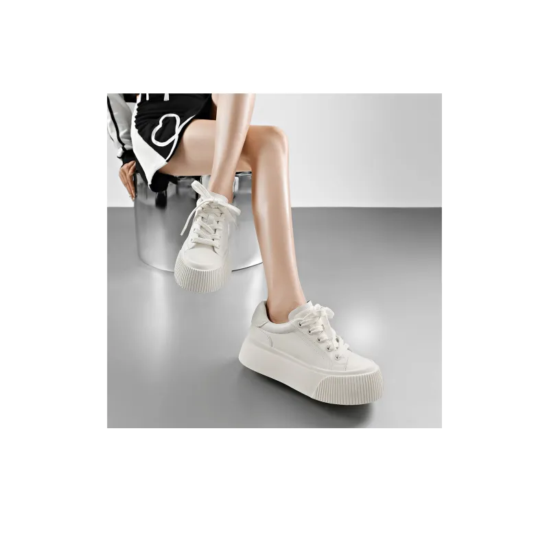 BOSSSUNWEN Slip Resistant Low Top Skateboard Shoes Women's-9