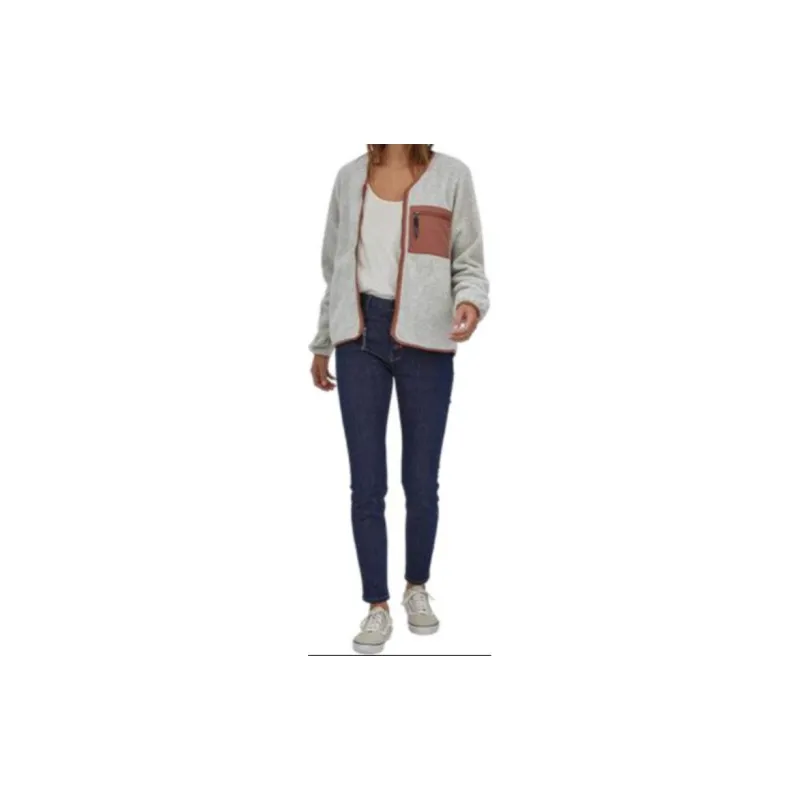Patagonia Synchilla Jackets Unisex Gray White-1