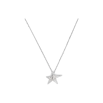 Ferragamo Crystal-embellished Star-pendant Necklace