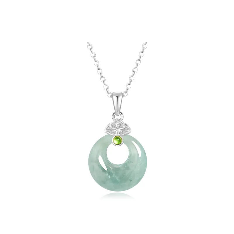 Jodie&Kevin Ice Glutinous Jadeite Necklaces Women's-2