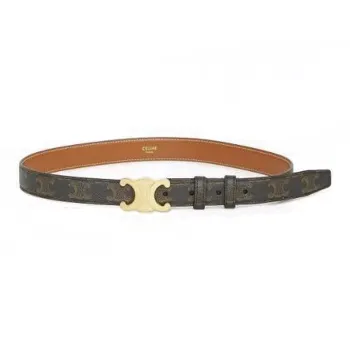 CELINE Triomphe Medium Buckle Belt