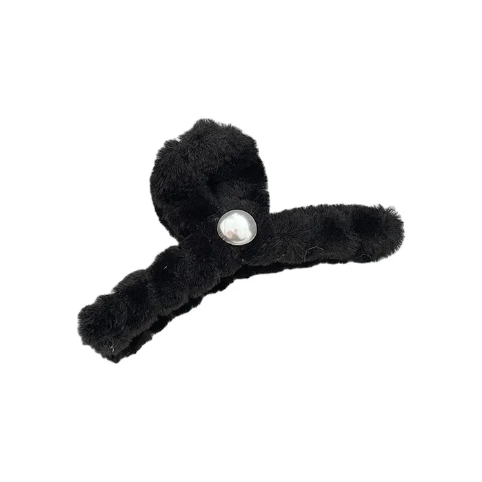 Water Jade Fabric Hair Clips Women's-6