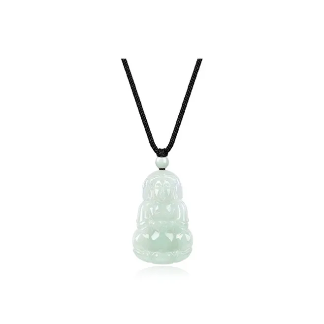 KING TAI SANG Bean Type Jadeite Necklaces Unisex-2