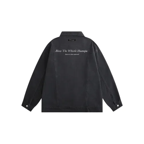 HUANQIU Denim Jackets Unisex