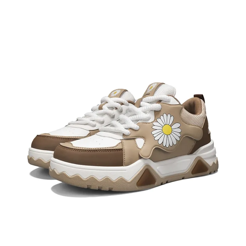 Little Daisy Small Daisy Anti Slip And Wear Resistant Height Increasing Low Top Skateboard Shoes Men's-18