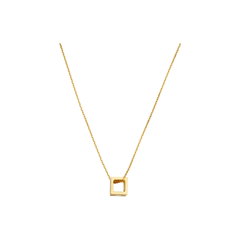 HERMES Cage D'H Necklaces Women's-1