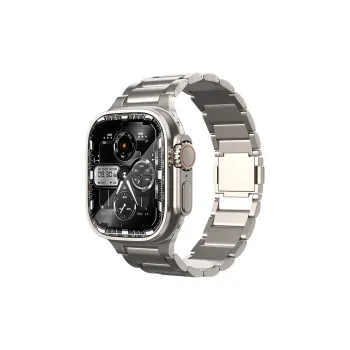 FZRT Watch Bands Norman Buckle Magnetic Stainless Steel Strap Unisex