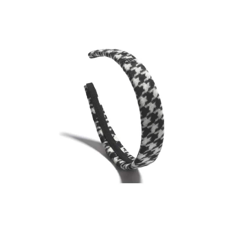 CHANEL Headbands Women's Black/White-1