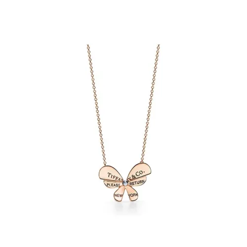 TIFFANY & CO. Return To Tiffany Collection Necklaces Women's Rose Gold