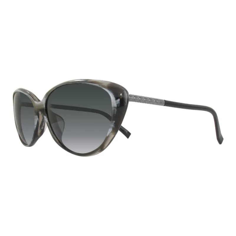 DIOR Plastic Irregular Shape Sunglasses Women's Black-0