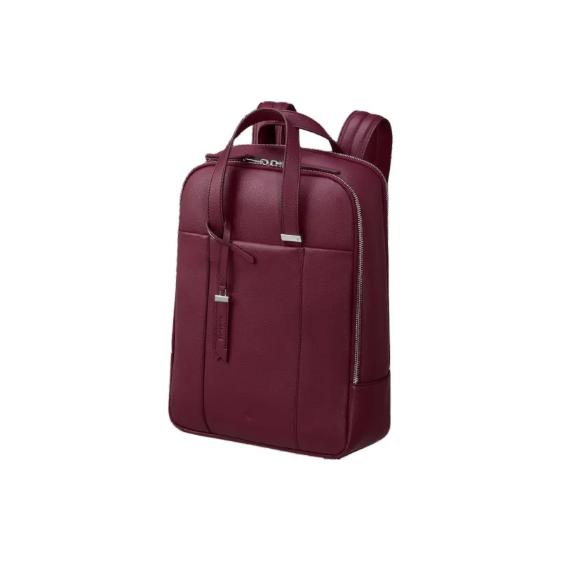SAMSONITE Polyurethane Backpack Women's Garnet Red-1