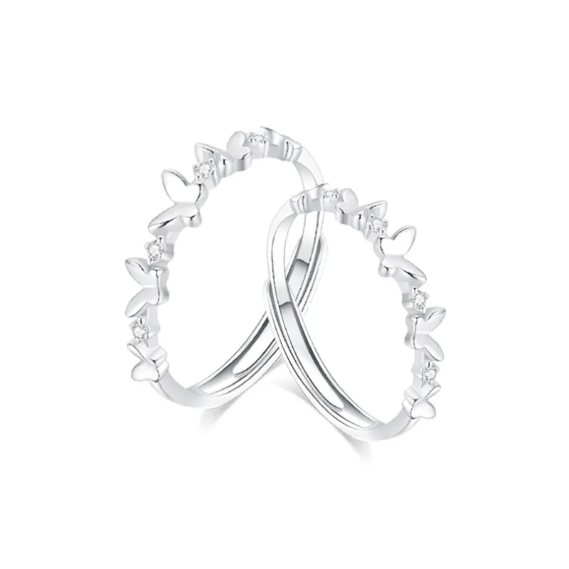 MISS TOOYA S999 Fine Silver Rings Women's-10