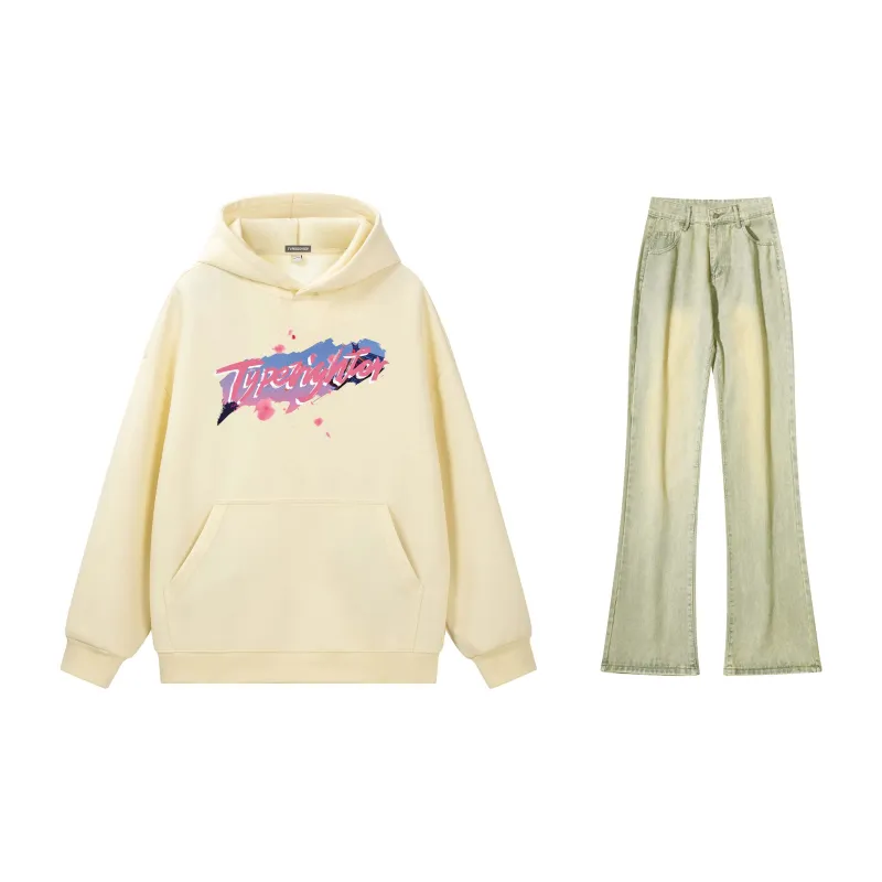 TYPERIGHTER Sweatshirt Set Unisex-14