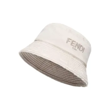 FENDI Bucket Hats Men Beige