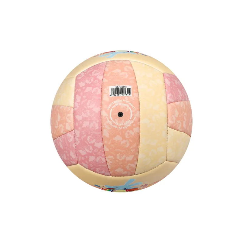 ProSelect x XIAOMABAOLI PU Size 5 Volleyball Unisex Pink Orange-5