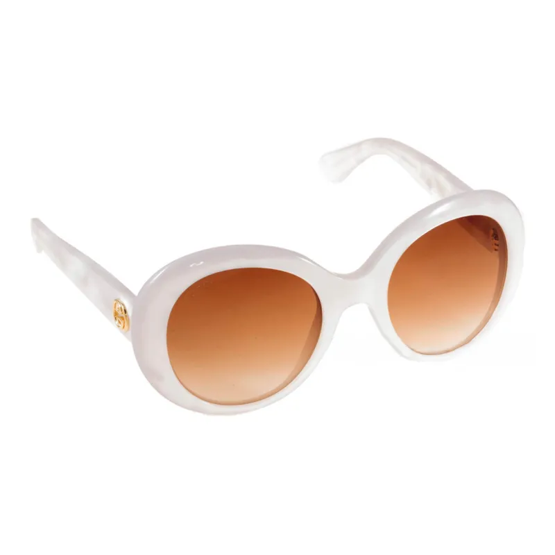 GUCCI Sunglasses Women's White-2