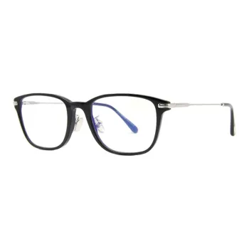 TOM FORD Plate And Metal Rectangular Eyeglass Frames Unisex