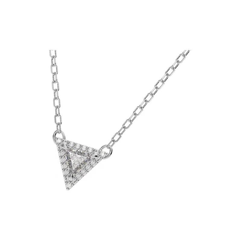 Swarovski Rhodium-Plated Necklaces Women's-2
