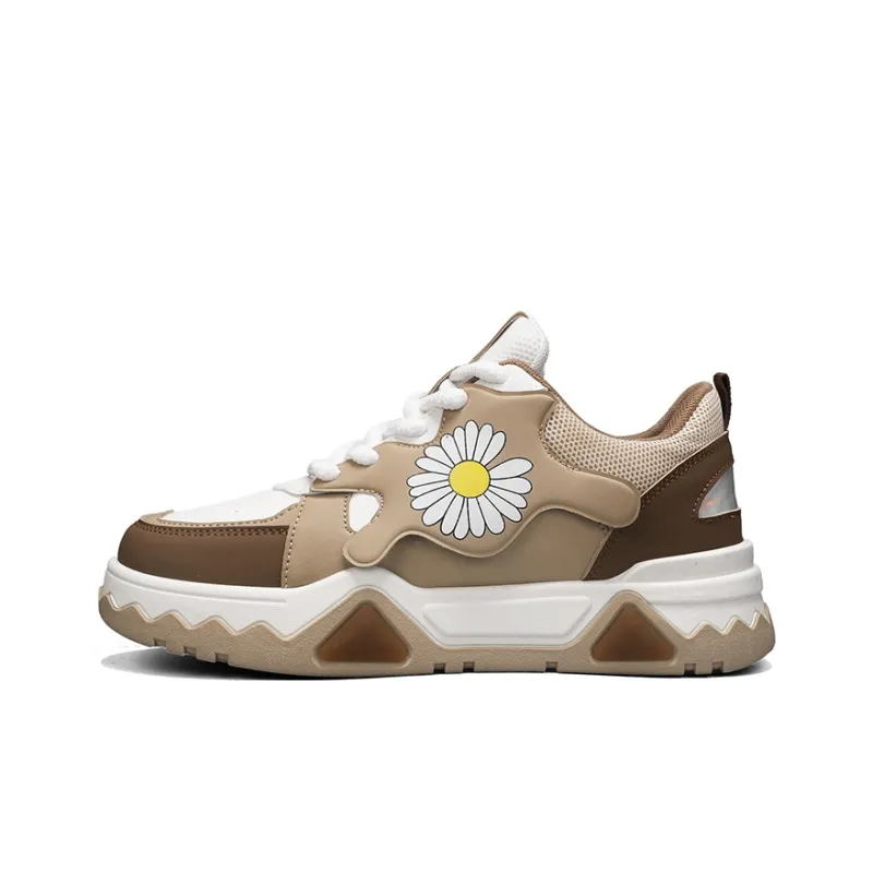 Little Daisy Small Daisy Anti Slip And Wear Resistant Height Increasing Low Top Skateboard Shoes Men's-15