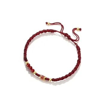 SECU Reconstructed Cinnabar Bracelets Unisex