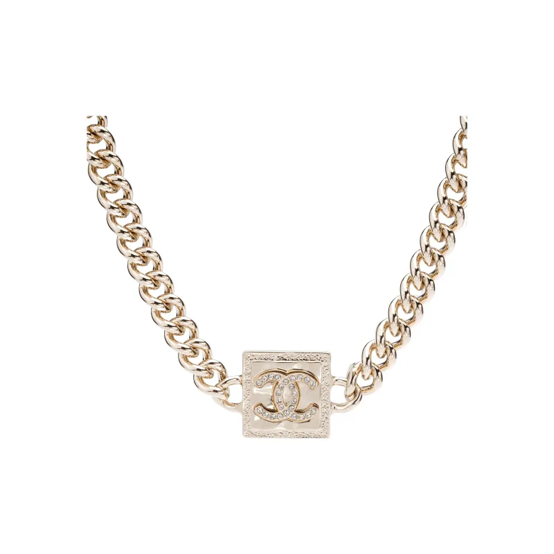 CHANEL Necklaces Women's Gold-1