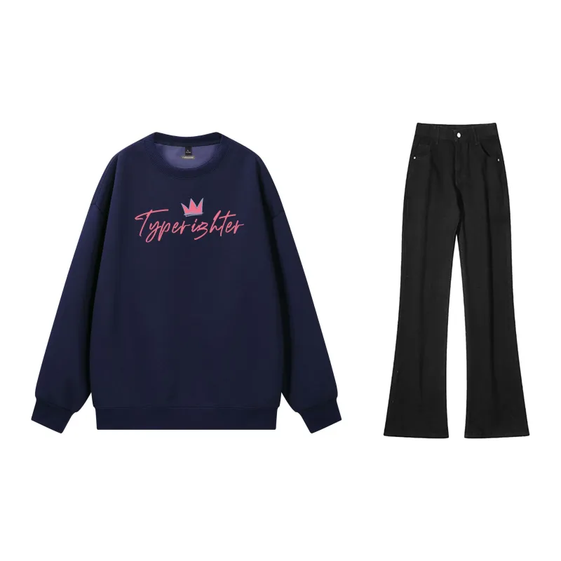 TYPERIGHTER Sweatshirt Set Unisex-7