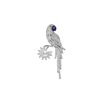 JAY Brooches Women's Silver