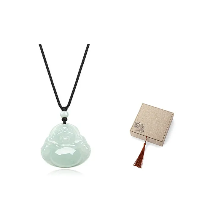 KING TAI SANG Bean Type Jadeite Necklaces Unisex-13
