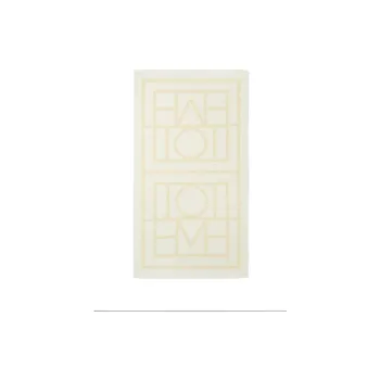 TOTEME Monogram Printed Frayed Sarong