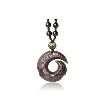 LOVE&LOVE Obsidian Necklaces Men's