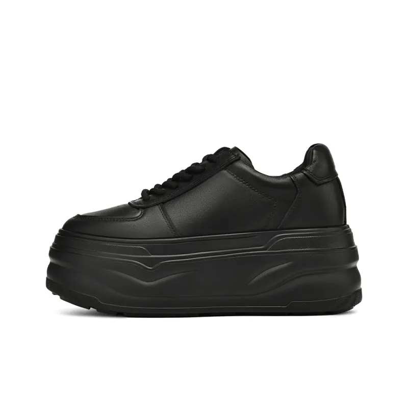 Rosa Bianca Wear-Resistant Breathable Height Increasing Low-Top Casual Shoes Women's-6