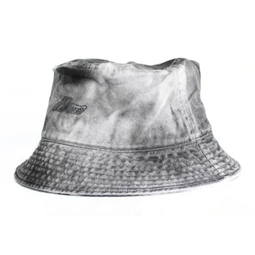 WE11DONE Bucket Hats Unisex Black/White