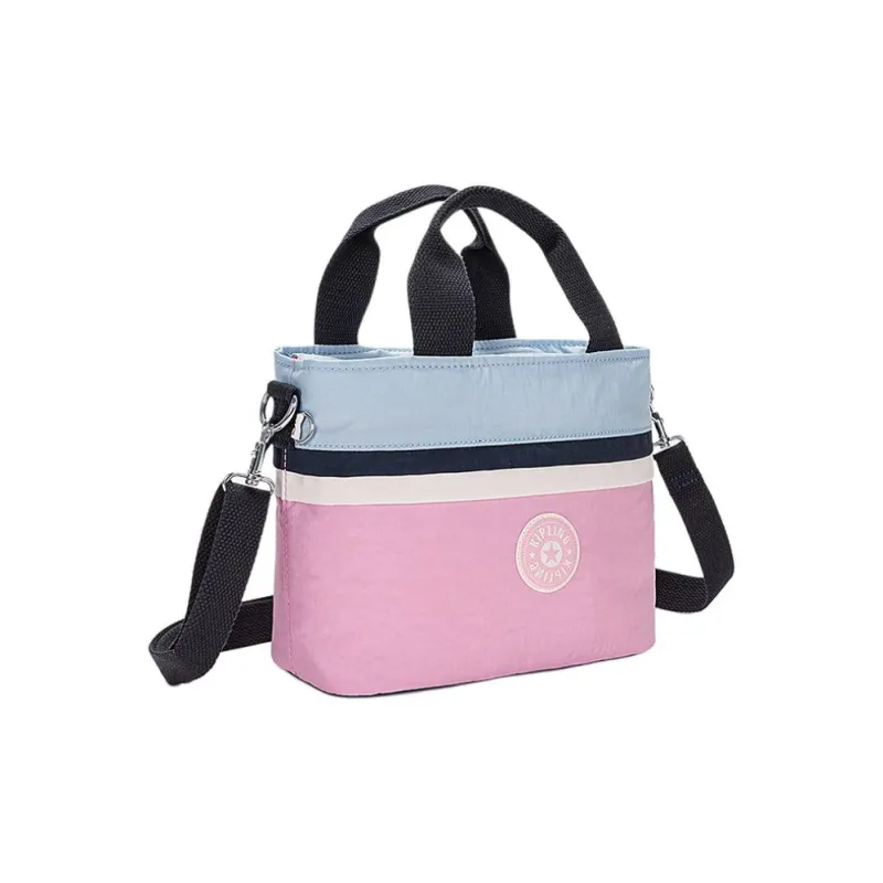 Kipling Polyamide Shoulder Bag, Crossbody Bag Women's Pink Blue White-1